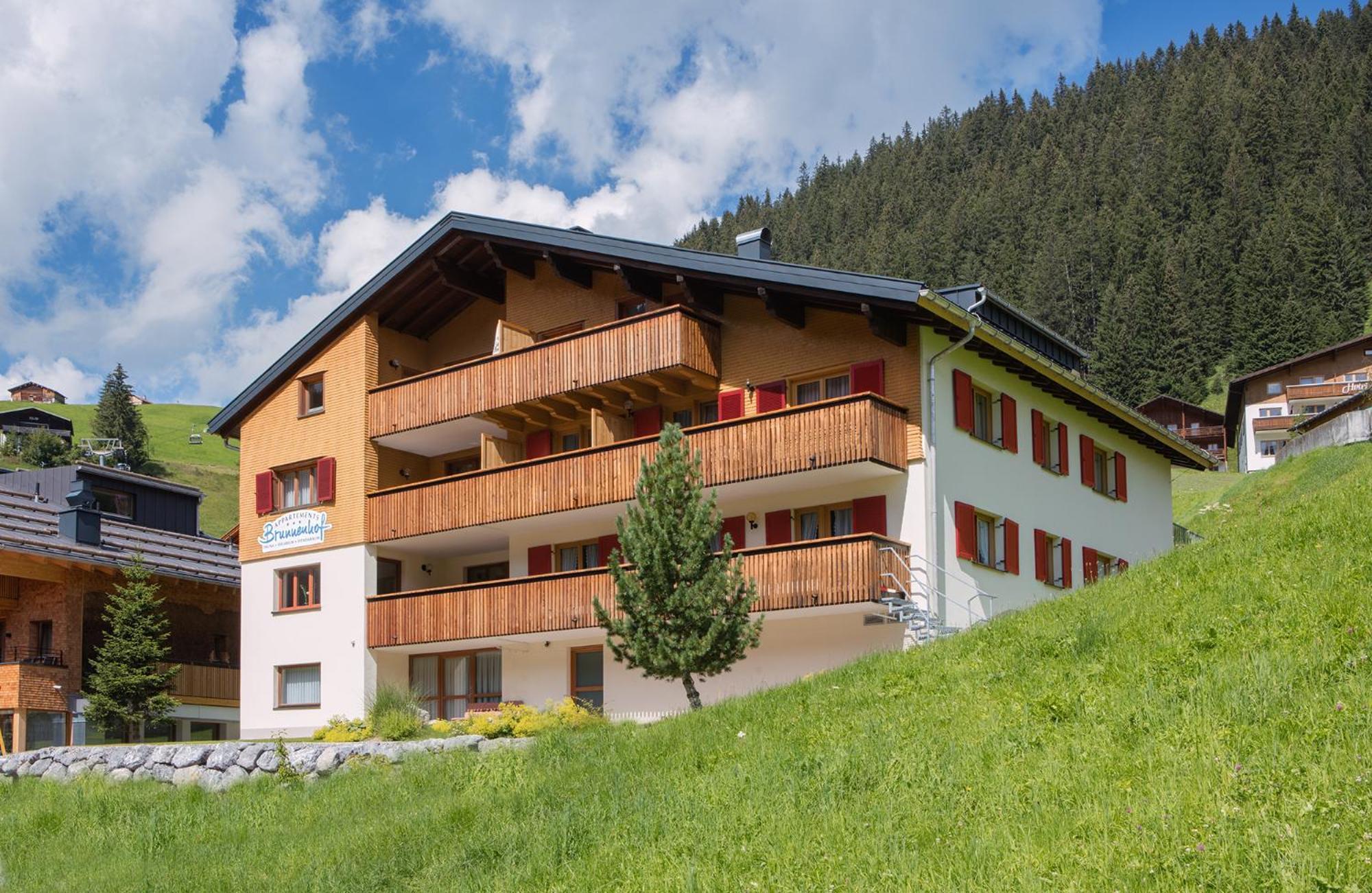 Aparthotel Brunnenhof Damuels Esterno foto